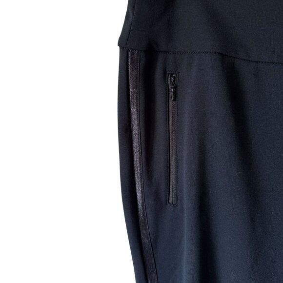 Tail Golf Athletic Pants New Pull On Side Trim UPF+50 Pockets 28" Inseam Black - Picture 4 of 16